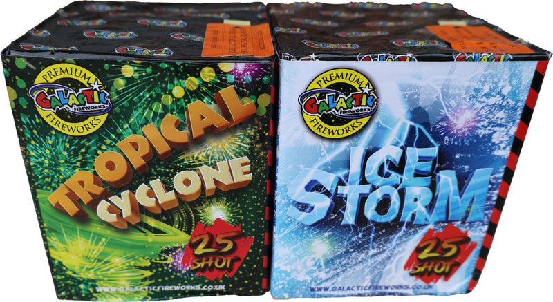 Ice Storm & Tropical Cyclone -Galactic Fireworks