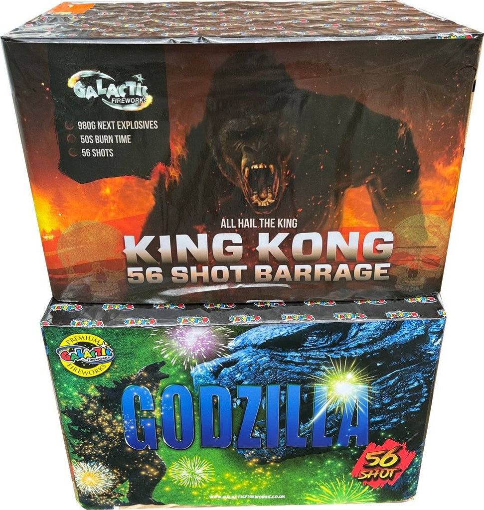 King Kong vs Godzilla by Galactic Fireworks