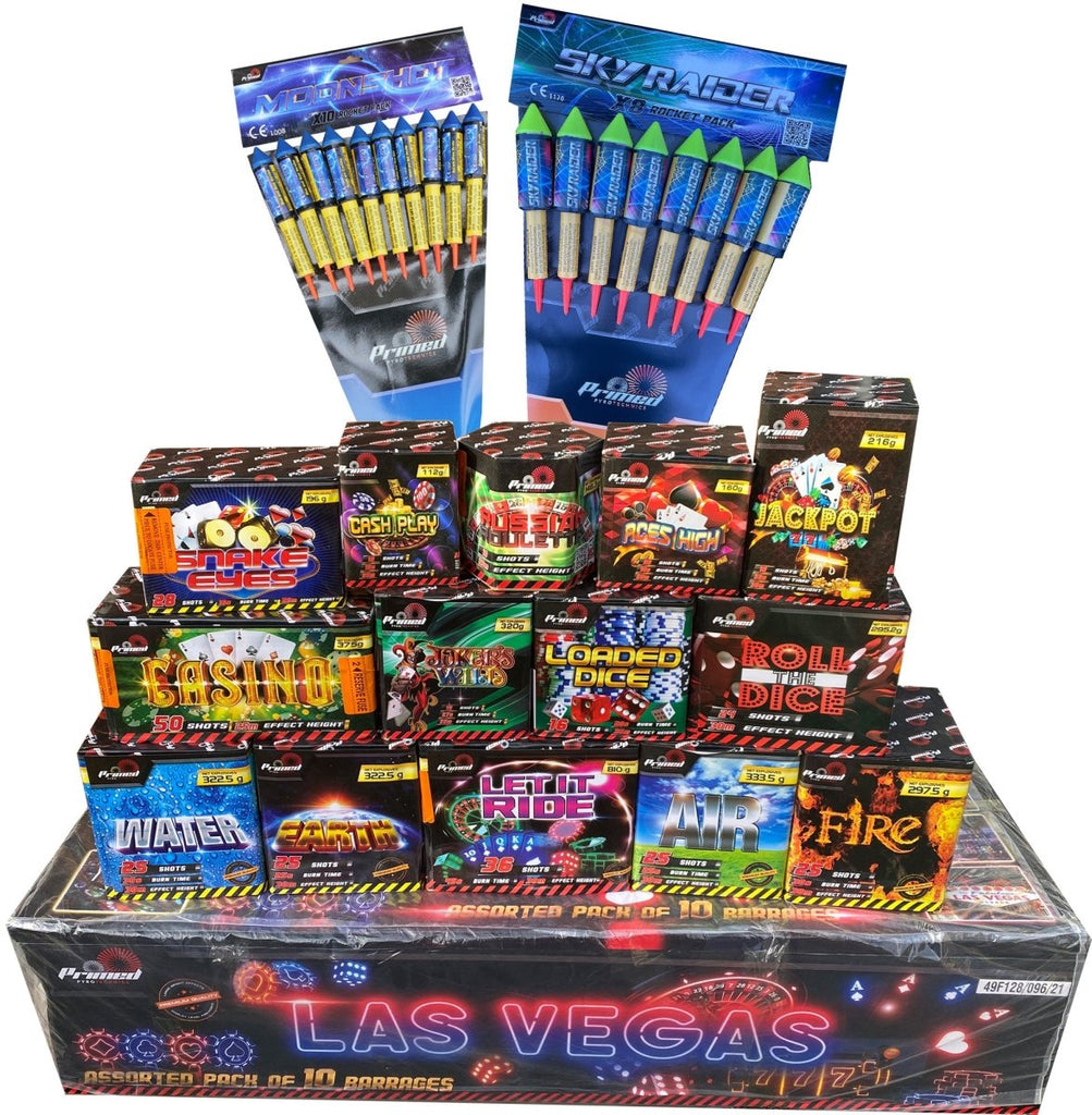 Las Vegas Crate -Primed Pyrotechnics