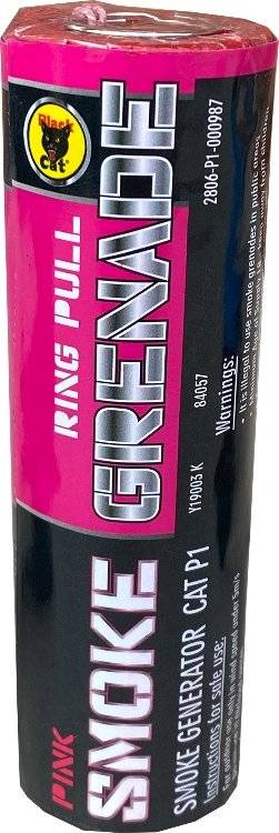 Pink Smoke Grenade by Black Cat