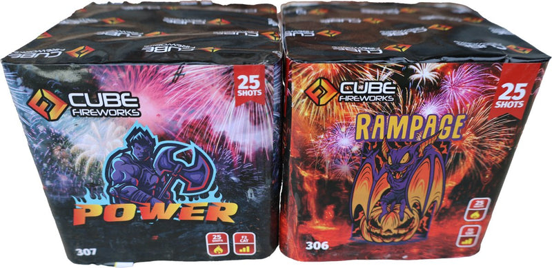 Power & Rampage by Cube Fireworks