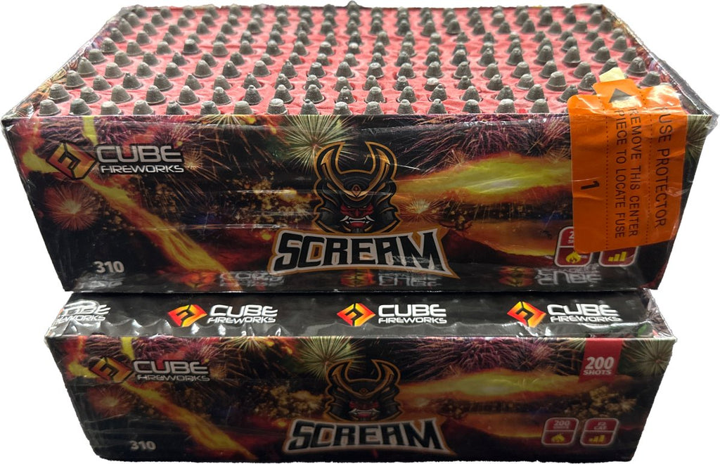 Scream Missile Cake by Cube Fireworks