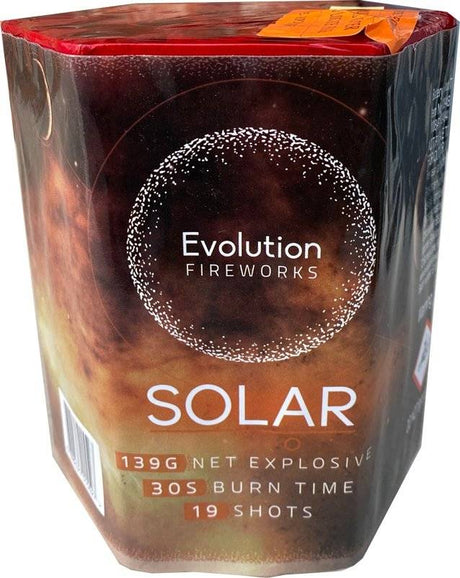 a hexagonal firework called Solar