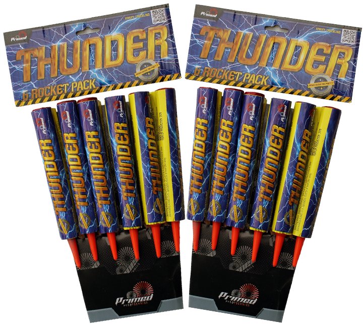 Thunder Rockets by Primed Pyrotechnics